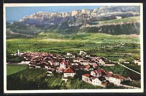 AK Egna, Panorama mit Kirche