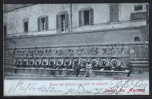 AK Ancona, Fonte del Calamo ora delle 13 cannelle