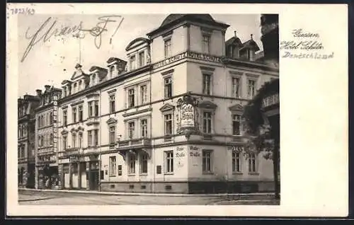 AK Giessen, Hotel Schütz, Bes. Ludwig Klingler