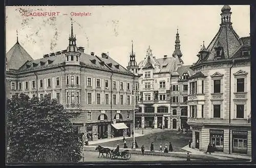 AK Klagenfurt, Wechselstube am Obstplatz