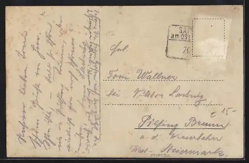 AK Villach, Passanten in der Bahnhofstrasse