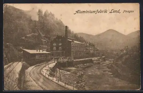 AK Lend im Pinzgau, Blick zur Aluminiumfabrik