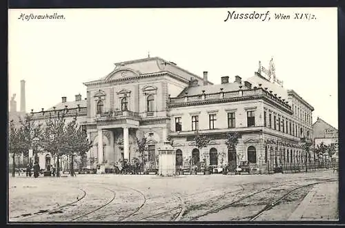 AK Wien-Nussdorf, Hofbrauhallen, öffentliche Toilette