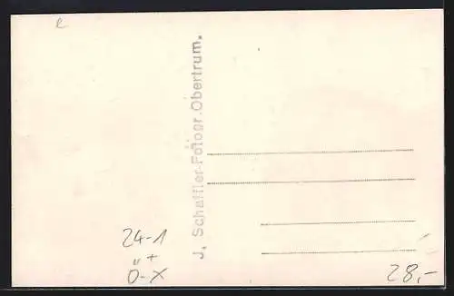 AK Mattsee, Pfarrkirche nach dem Einsturz 1926