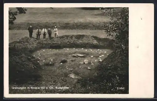 AK Mühlen /Steiermark, Noreia, Archäologische Grabungen an einer Kultstätte aus dem 2. Jhr. v. Chr.