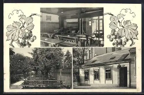 AK Wien, Restaurant von Karl Felbermayer in der Paradiesgasse 12