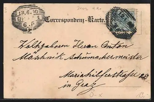AK Klagenfurt, Hauptpost und Hôtel Sandwirth