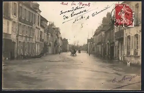Foto-AK Tonnerre, Rue du Pont