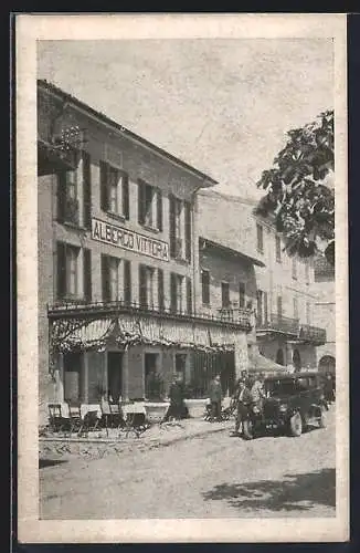 AK Arona /Lago Maggiore, Albergo Ristorante Vittoria, Propr. Pietro Brovelli