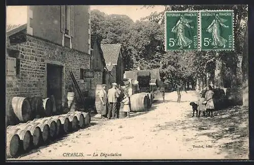 AK Chablis, La Dégustation