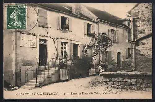 AK Beines /Auxerre, Le Bureau de Tabac, Maison Pradere
