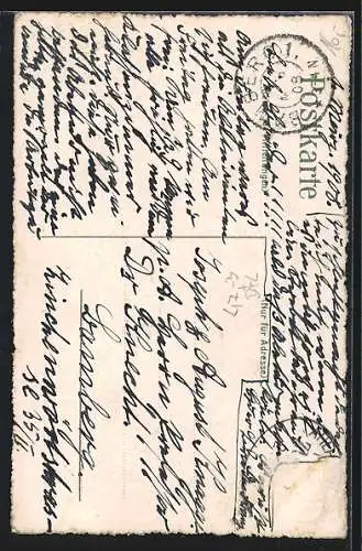 AK Vechta /Herzogtum Oldenburg, Absolvia der Abiturienten 1908