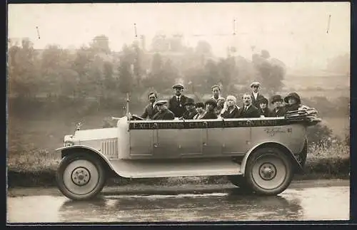 Foto-AK Autobus, Excursions Cauterets Gavarnie