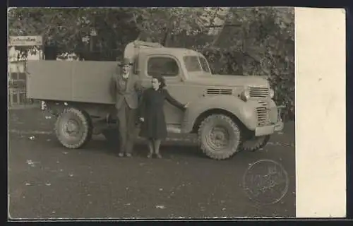 Foto-AK Lastkraftwagen Dodge G 505
