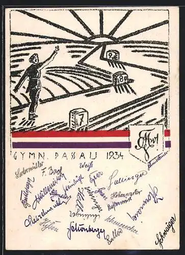 AK Passau, Gymnasium, Absolvia 1934