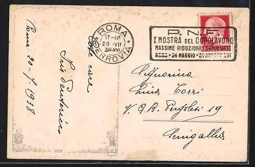 AK Kinder steigen mit Gepäck in ein Auto