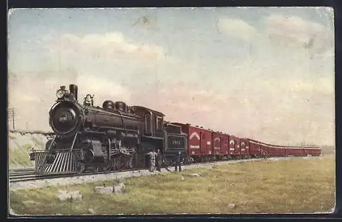 AK Canadian Pacific Railway, Colonist`s Express, englische Eisenbahn