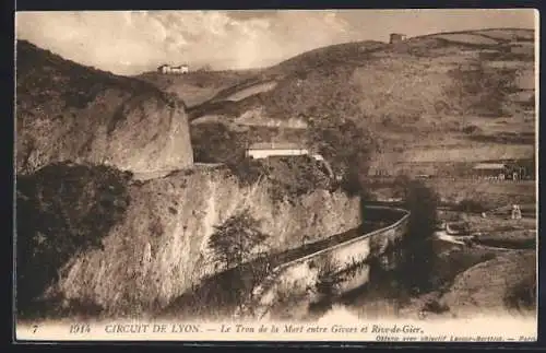 AK Circuit de Lyon, Le Trou de la Mort, Autorennen