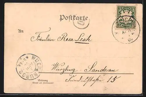 AK Amor bindet zwei Herzen aneinander