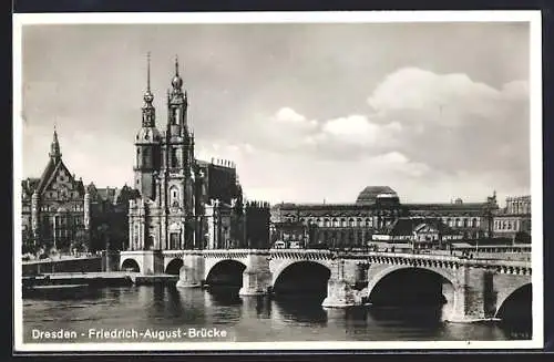 AK Dresden, Friedrich-August-Brücke