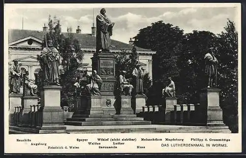 AK Worms, Das Lutherdenkmal