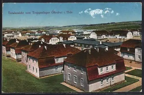AK Ohrdruf, Totalansicht des Truppenlagers