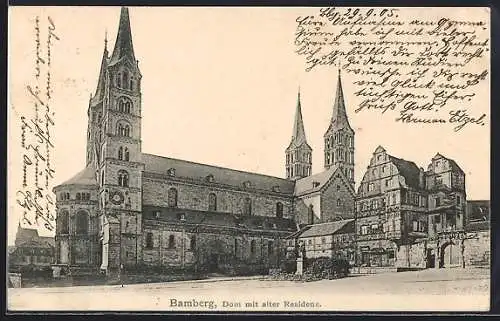 AK Bamberg, Dom mit alter Residenz