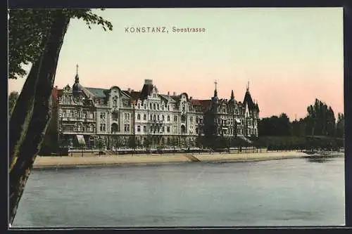 AK Konstanz, Blick in die Seestrasse