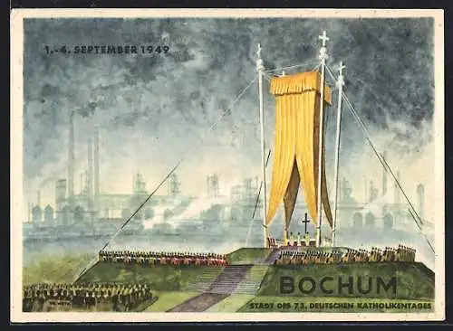 AK Bochum, 73. Deutsche Katholikentage 1949