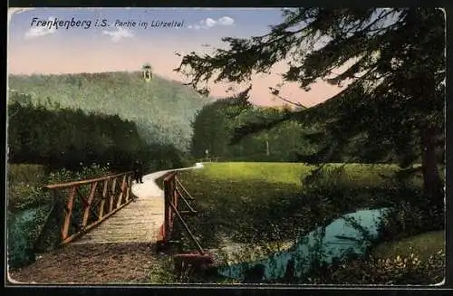 AK Frankenberg i.S., Partie im Lützeltal