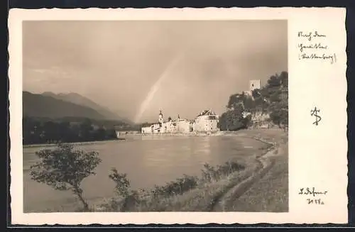 Foto-AK Adalbert Defner: Rastenberg, Nach dem Gewitter