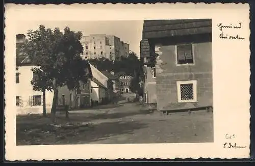 Foto-AK Adalbert Defner: Gmünd, Ortspartie