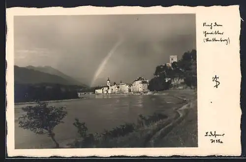 Foto-AK Adalbert Defner: Nach dem Gewitter (Rastenburg)