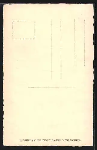 Foto-AK Adalbert Defner: Rattenberg, Nach dem Gewitter