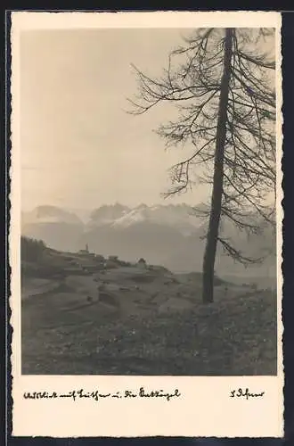 Foto-AK Adalbert Defner: Ausblick auf Luthen und Kallakögel