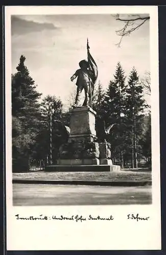 Foto-AK Adalbert Defner: Innsbruck, Andreas Hofer-Denkmal