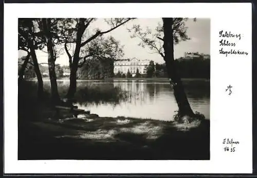 Foto-AK Adalbert Defner: Salzburg, Schloss Leopoldskron