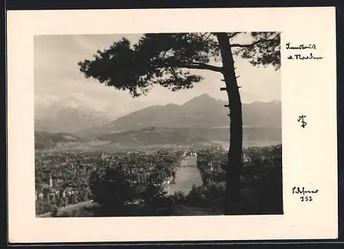 Foto-AK Adalbert Defner: Innsbruck, Panoramablick