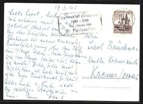 Foto-AK Adalbert Defner: Linz a. D., Hof im Stachenbergschen Freihaus