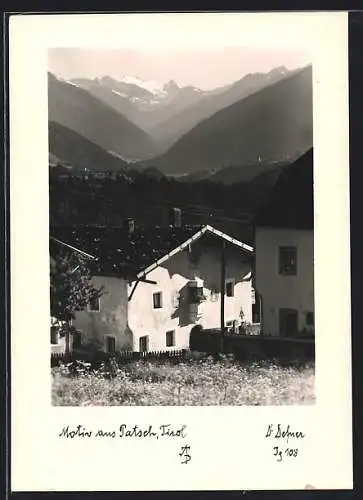 Foto-AK Adalbert Defner: Motiv aus Patsch, Tirol