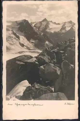 Foto-AK Adalbert Defner: Am Schwarzenbergferner
