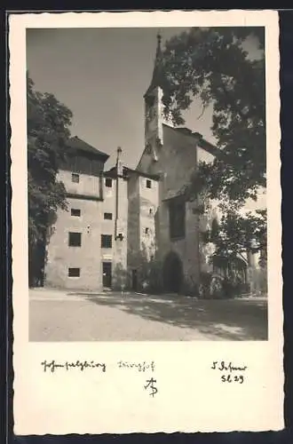 Foto-AK Adalbert Defner: Hohensalzburg, Hofansicht