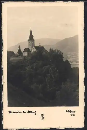 Foto-AK Adalbert Defner: St. Martin bei Villach