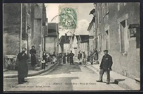 AK Irancy, Grande-Rue, Place du Centre