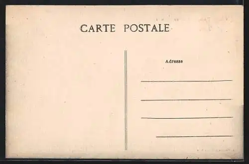 AK Gron /Yonne, Route de Collemiers