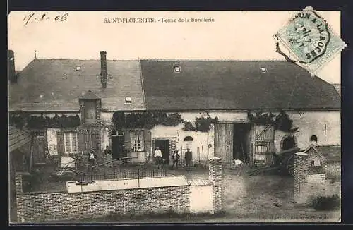 AK Saint-Florentin, Ferme de la Bruellerie