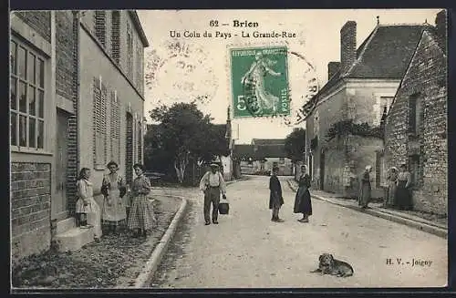 AK Brion, Un Coin du Pays, La Grande-Rue