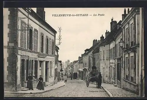 AK Villeneuve-la-Guyard, La Poste