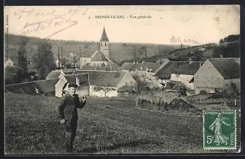 AK Brosse-le-Bas, Vue générale