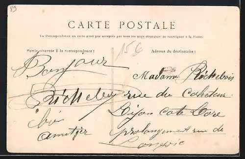 AK Brienon, La Grande-Rue
